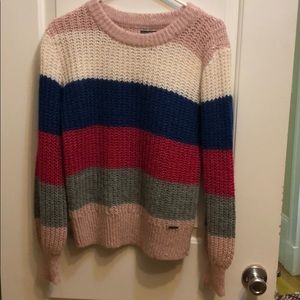 colorful abercrombie sweater!